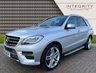USED 2015 15 MERCEDES-BENZ M-CLASS 3.0 ML350 BLUETEC AMG LINE PREMIUM 5d 255 BHP MASSIVE &pound;10520 IN FACTORY OPTIONS - INCLUDING REAR SEAT ENTERTAINMENT SYSTEM - 21" AMG ALLOY UPGRADE - PANORAMIC SUNROOF - AIRMATIC SUSPENSION - RETRACTABLE TOWBAR - PREMIUM PACKAGE
