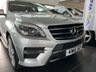 USED 2015 15 MERCEDES-BENZ M-CLASS 3.0 ML350 BLUETEC AMG LINE PREMIUM 5d 255 BHP MASSIVE &pound;10520 IN FACTORY OPTIONS - INCLUDING REAR SEAT ENTERTAINMENT SYSTEM - 21" AMG ALLOY UPGRADE - PANORAMIC SUNROOF - AIRMATIC SUSPENSION - RETRACTABLE TOWBAR - PREMIUM PACKAGE