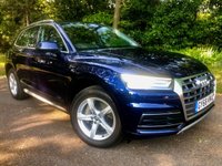 USED 2018 68 AUDI Q5 2.0 TFSI QUATTRO SPORT 5d AUTO 248 BHP 2 OWNER WITH FULL AUDI SERVICING //JUST SERVICED//ELECTRIC TOWBAR//STUNNING CONDITION\\POWER TAILGATE//FRONT REAR PARK SENSORS\\SATNAV\\KEYLESS\\HEATED LEATHER SEATS FULL AUDI SERVICING //JUST SERVICED//ELECTRIC TOWBAR//STUNNING CONDITION\\BEAUTIFULLY KEPT CAR///FACTORY ROOF BARS