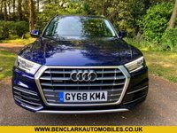 USED 2018 68 AUDI Q5 2.0 TFSI QUATTRO SPORT 5d AUTO 248 BHP 2 OWNER WITH FULL AUDI SERVICING //JUST SERVICED//ELECTRIC TOWBAR//STUNNING CONDITION\\POWER TAILGATE//FRONT REAR PARK SENSORS\\SATNAV\\KEYLESS\\HEATED LEATHER SEATS FULL AUDI SERVICING //JUST SERVICED//ELECTRIC TOWBAR//STUNNING CONDITION\\BEAUTIFULLY KEPT CAR///FACTORY ROOF BARS