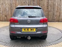 USED 2016 16 VOLKSWAGEN TIGUAN 2.0 MATCH EDITION TDI BMT 4MOTION DSG 5d 148 BHP Fitted tow bar + Automatic +Sensors
