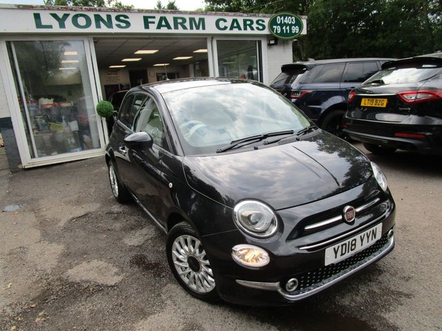 2018 18 Fiat 500 1.2 LOUNGE 3d 69 BHP