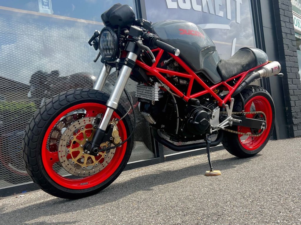 USED 2001 Y DUCATI MONSTER M 750 // Dark Edition // 748cc // Custom Cafe Racer // Px swap 