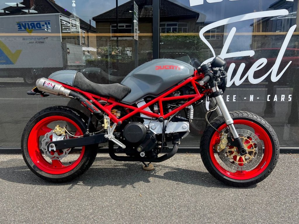 USED 2001 Y DUCATI MONSTER M 750 // Dark Edition // 748cc // Custom Cafe Racer // Px swap 
