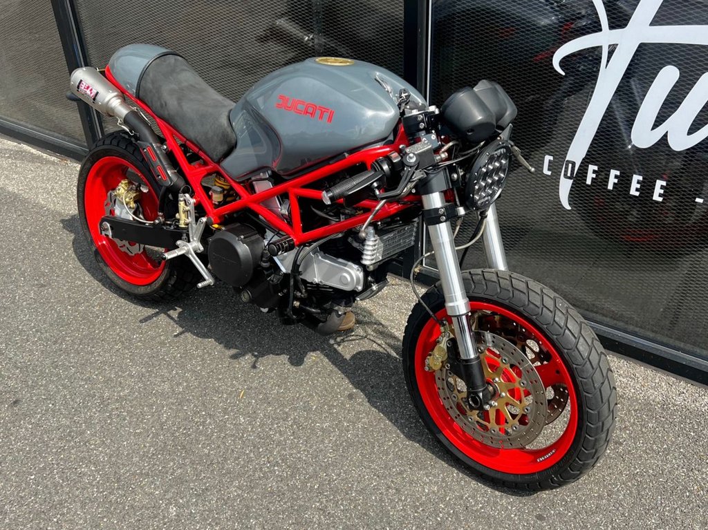 USED 2001 Y DUCATI MONSTER M 750 // Dark Edition // 748cc // Custom Cafe Racer // Px swap 