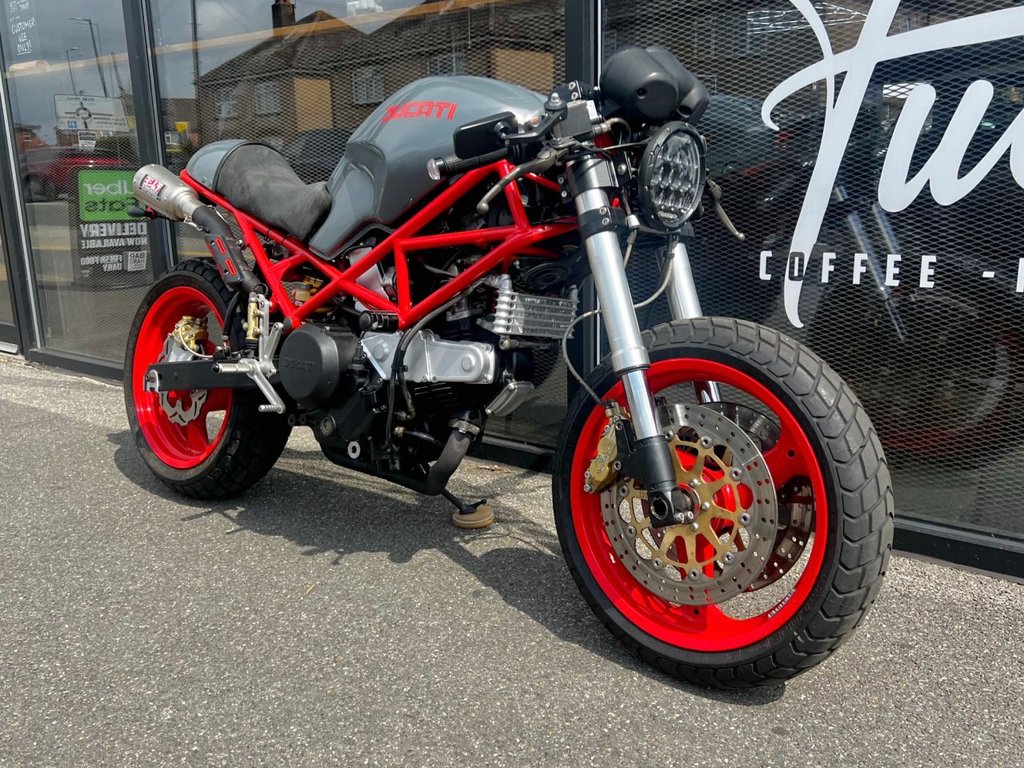 USED 2001 Y DUCATI MONSTER M 750 // Dark Edition // 748cc // Custom Cafe Racer // Px swap 