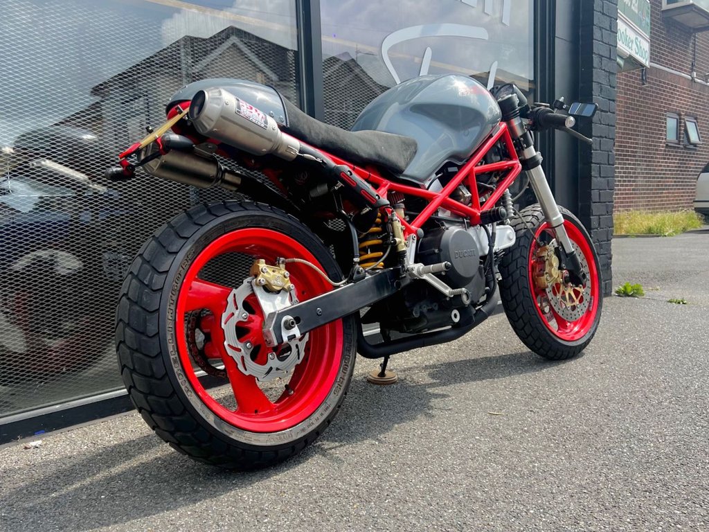 USED 2001 Y DUCATI MONSTER M 750 // Dark Edition // 748cc // Custom Cafe Racer // Px swap 