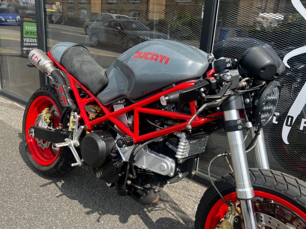 USED 2001 Y DUCATI MONSTER M 750 // Dark Edition // 748cc // Custom Cafe Racer // Px swap 