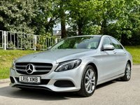 USED 2016 16 MERCEDES-BENZ C-CLASS 2.1 C220 D SPORT 4d 170 BHP FULL HISTORY+MOSTLY BY MAIN DEALER