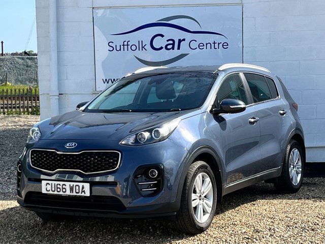 2016 66 Kia Sportage 1.7 CRDI 2 ISG 5d 114 BHP