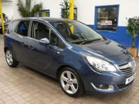 USED 2015 15 VAUXHALL MERIVA 1.6 CDTi 16V ecoFLEX Tech Line 5dr EURO 6. CAZ AND ULEZ COMPLIANT, &pound;35 ROAD TAX, MASSIVE MPG. LOW MILEAGE.