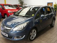USED 2015 15 VAUXHALL MERIVA 1.6 CDTi 16V ecoFLEX Tech Line 5dr EURO 6. CAZ AND ULEZ COMPLIANT, &pound;35 ROAD TAX, MASSIVE MPG. LOW MILEAGE.
