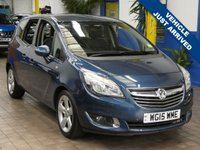 USED 2015 15 VAUXHALL MERIVA 1.6 CDTi 16V ecoFLEX Tech Line 5dr EURO 6. CAZ AND ULEZ COMPLIANT, &pound;35 ROAD TAX, MASSIVE MPG. LOW MILEAGE.