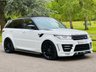 USED 2014 64 LAND ROVER RANGE ROVER SPORT 3.0 SDV6 AUTOBIOGRAPHY DYNAMIC LUMMA KIT OPEN PAN ROOF HEAT & COOL SEATS MERIDIAN SAT NAV REAR CAM STEPS HEATING & COOLING SEATS~MERIDIAN
