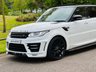 USED 2014 64 LAND ROVER RANGE ROVER SPORT 3.0 SDV6 AUTOBIOGRAPHY DYNAMIC LUMMA KIT OPEN PAN ROOF HEAT & COOL SEATS MERIDIAN SAT NAV REAR CAM STEPS HEATING & COOLING SEATS~MERIDIAN