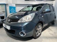 USED 2012 12 NISSAN NOTE 1.5 dCi n-tec+ Hatchback 5dr Diesel Manual Euro 5 (90 ps) Sat Nav,Cruise,R.Sensors