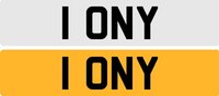 USED NUMBER PLATE PLATE 