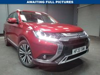 USED 2020 20 MITSUBISHI OUTLANDER 2.0 EXCEED 5d 148 BHP 7 SEATS SAT NAV LEATHER HEATED SEATS REAR CAMERA MITSUBISHI WARRANTYTILL MARCH 2025