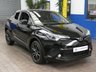 USED 2019 19 TOYOTA CHR 1.2 EXCEL 5d 114 BHP SAT  NAV LEATHER HEATED SEATS REAR CAMERA 1 OWNER TOYOTA WARRANTY TILL APRIL 2029