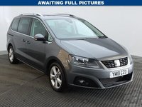 USED 2019 19 SEAT ALHAMBRA 2.0 TDI XCELLENCE DSG 5d 148 BHP 7 SEAT SAT NAV LEATHER PANORAMIC SUNROOF 1 OWNER 6 MONTHS GOLD WARRANTY