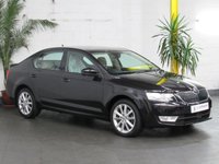 USED 2015 64 SKODA OCTAVIA 2.0 ELEGANCE TDI CR DSG 5d 148 BHP &pound;35 ROAD TAX SAT NAV PART LEATHER INTERIOR CRUISE CONTROL PARKING SENSORS 2 OWNERS FROM NEW