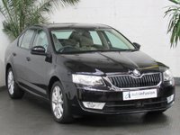 USED 2015 64 SKODA OCTAVIA 2.0 ELEGANCE TDI CR DSG 5d 148 BHP &pound;35 ROAD TAX SAT NAV PART LEATHER INTERIOR CRUISE CONTROL PARKING SENSORS 2 OWNERS FROM NEW