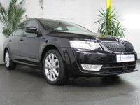 USED 2015 64 SKODA OCTAVIA 2.0 ELEGANCE TDI CR DSG 5d 148 BHP &pound;35 ROAD TAX SAT NAV PART LEATHER INTERIOR CRUISE CONTROL PARKING SENSORS 2 OWNERS FROM NEW