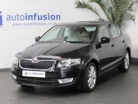 USED 2015 64 SKODA OCTAVIA 2.0 ELEGANCE TDI CR DSG 5d 148 BHP &pound;35 ROAD TAX SAT NAV PART LEATHER INTERIOR CRUISE CONTROL PARKING SENSORS 2 OWNERS FROM NEW