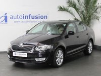 USED 2015 64 SKODA OCTAVIA 2.0 ELEGANCE TDI CR DSG 5d 148 BHP &pound;35 ROAD TAX SAT NAV PART LEATHER INTERIOR CRUISE CONTROL PARKING SENSORS 2 OWNERS FROM NEW