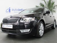 USED 2015 64 SKODA OCTAVIA 2.0 ELEGANCE TDI CR DSG 5d 148 BHP &pound;35 ROAD TAX SAT NAV PART LEATHER INTERIOR CRUISE CONTROL PARKING SENSORS 2 OWNERS FROM NEW