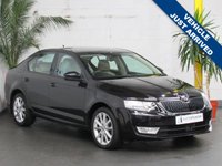 USED 2015 64 SKODA OCTAVIA 2.0 ELEGANCE TDI CR DSG 5d 148 BHP &pound;35 ROAD TAX SAT NAV PART LEATHER INTERIOR CRUISE CONTROL PARKING SENSORS 2 OWNERS FROM NEW