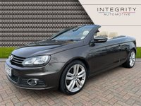 USED 2011 61 VOLKSWAGEN EOS 2.0 SPORT TDI BLUEMOTION TECHNOLOGY DSG 2d 139 BHP WINTER PACK - SAT NAV (TOUCHSCREEN) - BI XENON HEADLIGHTS - REAR PARK ASSIST