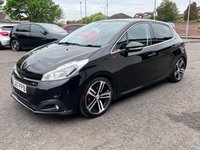 USED 2017 67 PEUGEOT 208 1.2 PURETECH S/S GT LINE 5d 110 BHP Great First Car / Good Insurance