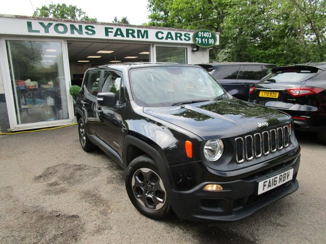 2016 16 Jeep Renegade 1.6 M-JET SPORT 5d 118 BHP