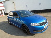 USED 2016 66 SKODA RAPID 1.6 SPACEBACK SE SPORT TDI 5d 114 BHP 6 STAMPS RECENT CAM+water pump