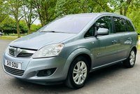 USED 2011 11 VAUXHALL ZAFIRA 1.7 ELITE CDTI ECOFLEX 5d 108 BHP AIR CONDITIONING LEATHER INTERIOR HEATED FRONT SEATS FRONT AND REAR PARKING SENSORS