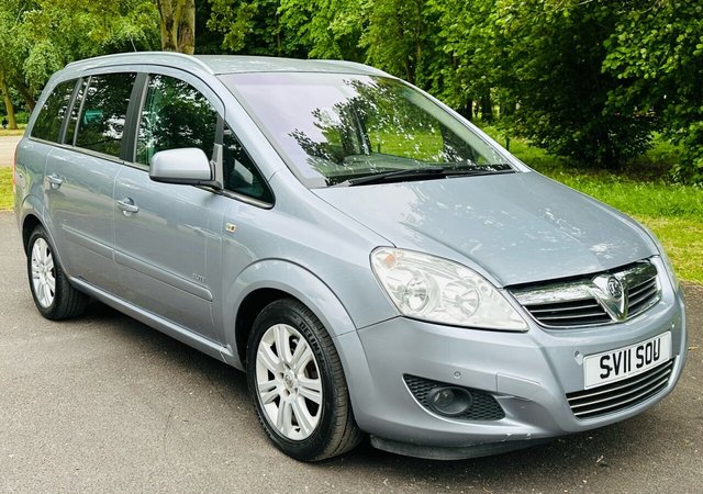 2011 11 Vauxhall Zafira 1.7 ELITE CDTI ECOFLEX 5d 108 BHP
