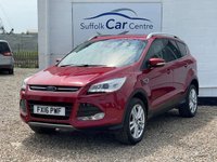 USED 2016 16 FORD KUGA 2.0 TITANIUM X TDCI 5d 148 BHP www.suffolkcarcentre.co.uk - Located at Lowestoft