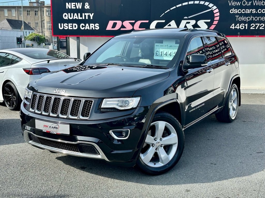 USED 2014 JEEP GRAND CHEROKEE 3.0 V6 CRD OVERLAND 5d 247 BHP VERY NICE SPEC,MUST BE SEEN