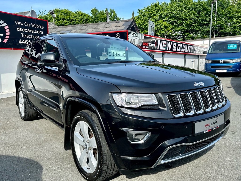 USED 2014 JEEP GRAND CHEROKEE 3.0 V6 CRD OVERLAND 5d 247 BHP VERY NICE SPEC,MUST BE SEEN