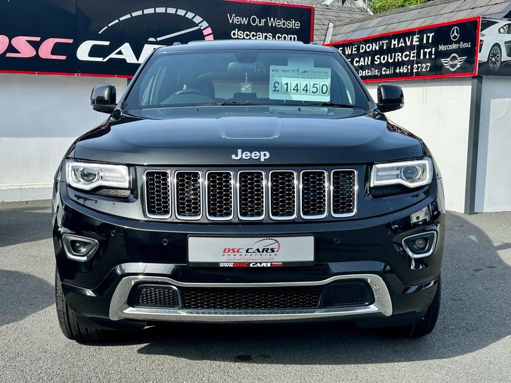USED 2014 JEEP GRAND CHEROKEE 3.0 V6 CRD OVERLAND 5d 247 BHP VERY NICE SPEC,MUST BE SEEN