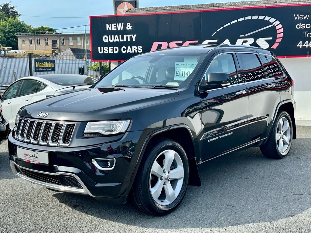 USED 2014 JEEP GRAND CHEROKEE 3.0 V6 CRD OVERLAND 5d 247 BHP VERY NICE SPEC,MUST BE SEEN