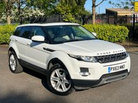 USED 2013 63 LAND ROVER RANGE ROVER EVOQUE 2.2 SD4 PURE 5d 190 BHP 