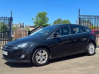 USED 2014 64 FORD FOCUS 1.6 TITANIUM NAVIGATOR TDCI 5d 113 BHP NAVIGATION + LEATHER + PARKING AID