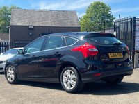 USED 2014 64 FORD FOCUS 1.6 TITANIUM NAVIGATOR TDCI 5d 113 BHP NAVIGATION + LEATHER + PARKING AID