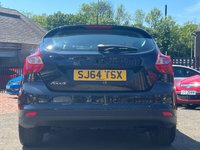 USED 2014 64 FORD FOCUS 1.6 TITANIUM NAVIGATOR TDCI 5d 113 BHP NAVIGATION + LEATHER + PARKING AID