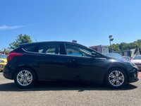 USED 2014 64 FORD FOCUS 1.6 TITANIUM NAVIGATOR TDCI 5d 113 BHP NAVIGATION + LEATHER + PARKING AID