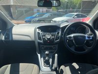 USED 2014 64 FORD FOCUS 1.6 TITANIUM NAVIGATOR TDCI 5d 113 BHP NAVIGATION + LEATHER + PARKING AID