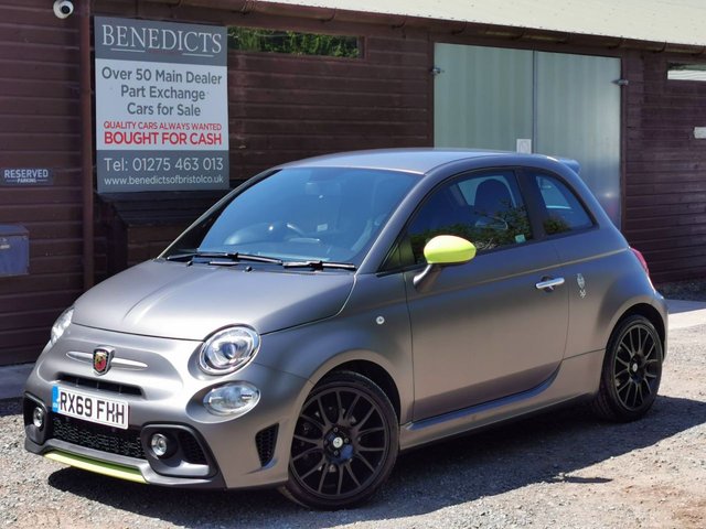 2019 69 Abarth 500 1.4 595 PISTA 70TH ANNIVERSARY 3d 162 BHP