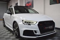 USED 2019 19 AUDI RS3 2.5 RS 3 TFSI QUATTRO AUDI SPORT EDITION 5d 395 BHP COMFORT & SOUND / MAXTON KIT